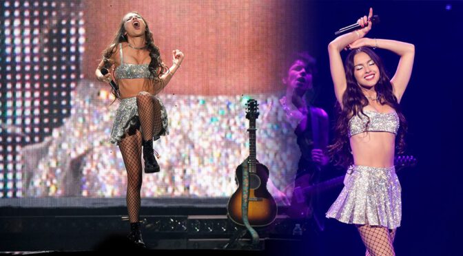 Leggy Olivia Rodrigo Rocks a Mini Skirt During GUTS Tour Performance in OKC
