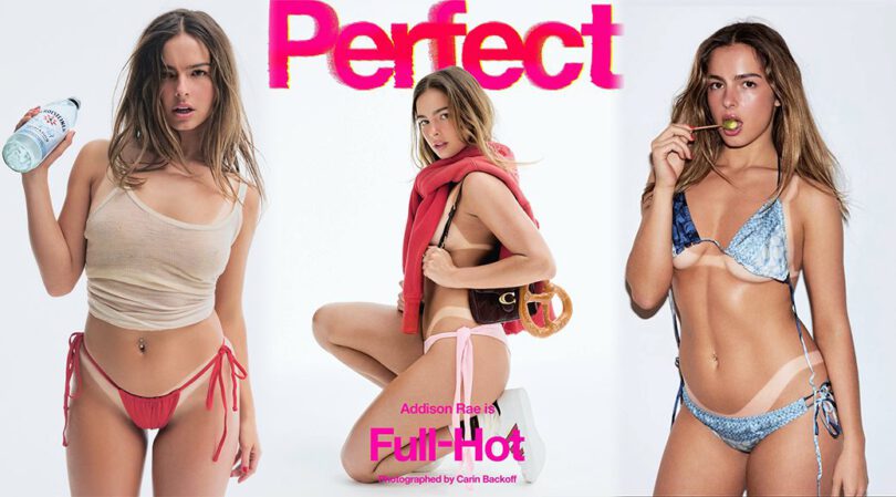 Addison Rae’s Sexy Tan Lines and Bikini Body Make Waves in Perfect Magazine!