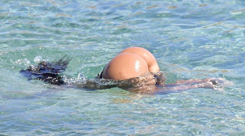 Anitta Flaunts Her Sexy Body and Perfect Ass in a Thong Bikini on Mykonos