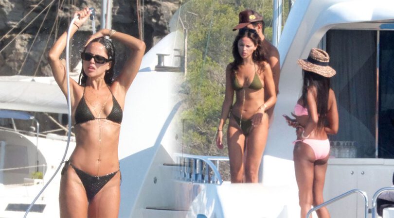 Eiza González Radiates Beauty in a Chic Bikini on Luxurious Ibiza Yacht