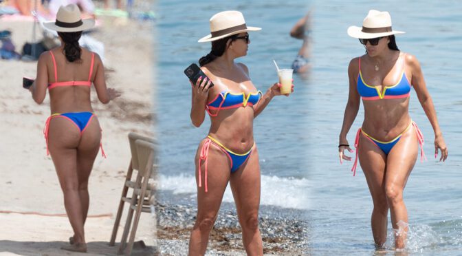 Eva Longoria’s Scorching Beach Day: Sexy Bikini and Killer Booty on Full Display