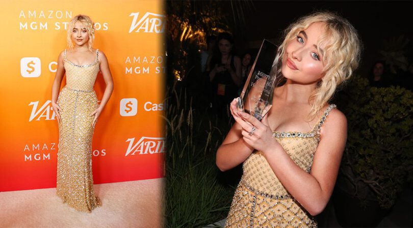 Sabrina Carpenter Stuns in Gorgeous Dress at Variety’s Power of Young Hollywood Event