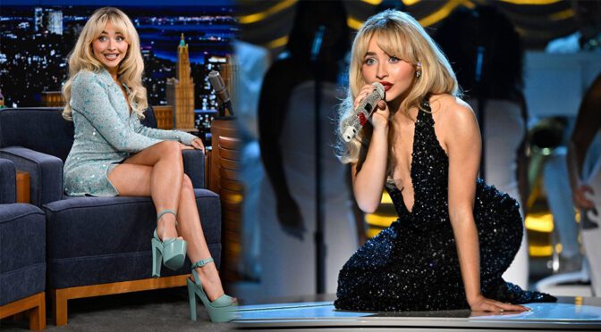 Legs for Days! Sabrina Carpenter Turns Up the Heat on Jimmy Fallon