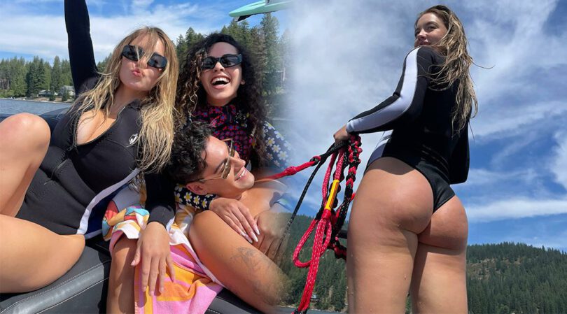 Sydney Sweeney Bares Her Perfect Ass While Posing on a Boat