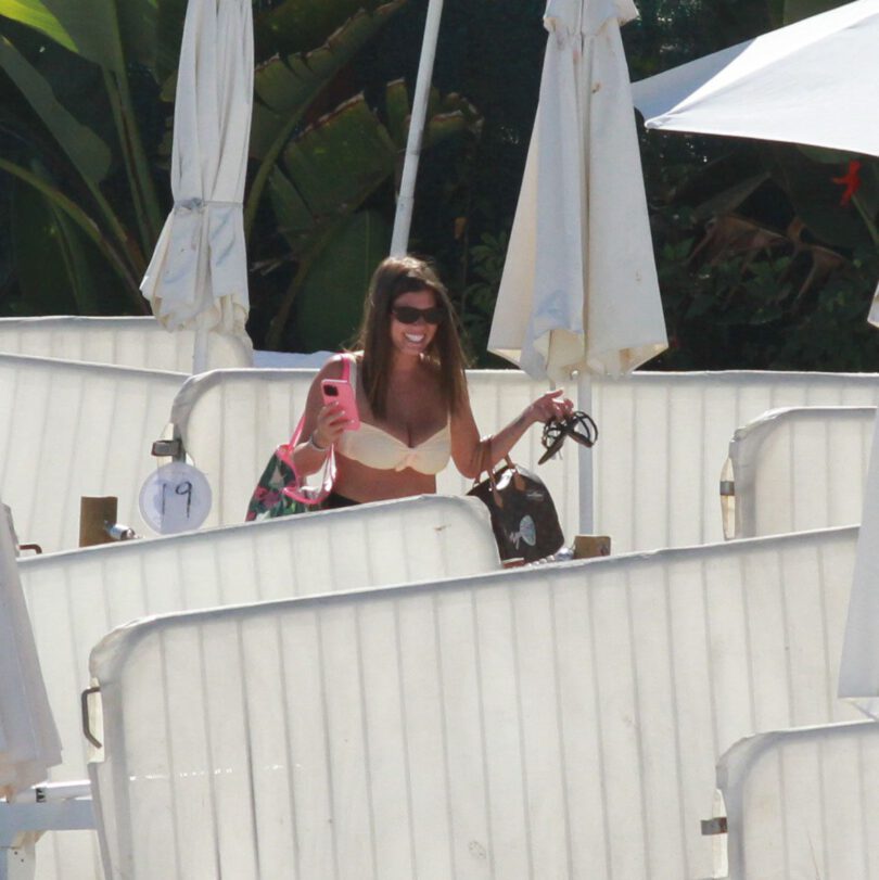 Chanel West Coast Bikini Big Breasts Malibu Beach