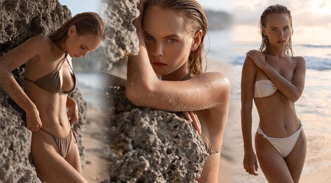 Anastasiya Scheglova Sizzles in a Bikini, Flaunting Her Sexy Beach Body!