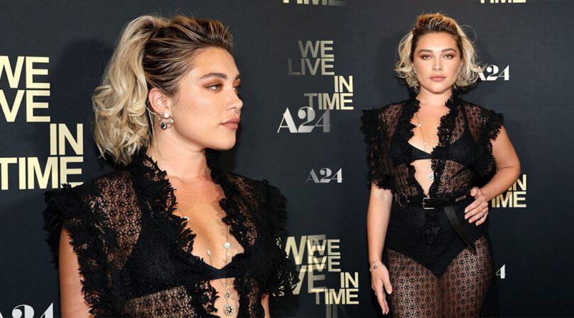 Florence Pugh in Sexy Sheer Dress Leaves Fans Speechless: Bra and Panties on Full Display!