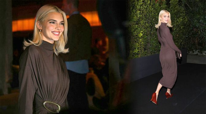 Kendall Jenner Goes Blonde at Bottega Veneta: Pure Beauty at Milan Fashion Week!