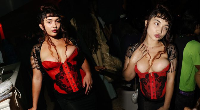 Rowan Blanchard Turns Heads with Stunning Cleavage in Racy Outfit!