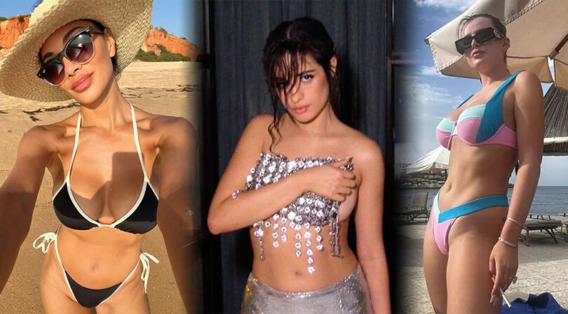 Bikini Babes & Boobs: Camila Cabello and Celebs Showing Off Online