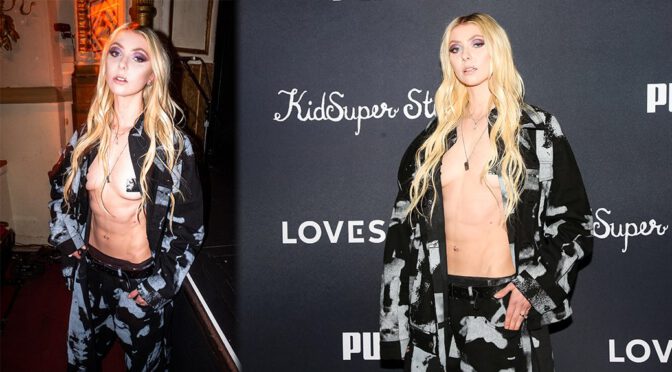 Taylor Momsen Stuns in Topless Fashion Statement at NYC Comedy Show!