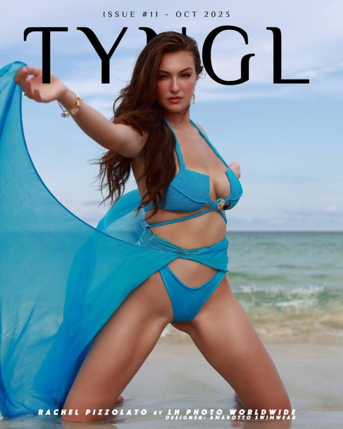 Rachel Pizzolato Big Boobs Sexy Blue Bikini Photo Shoot Tyngl