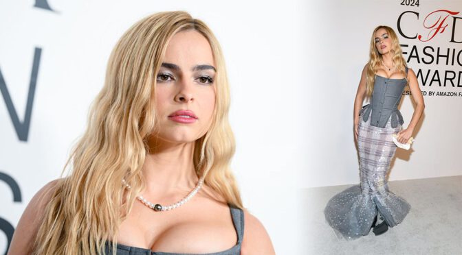 Addison Rae Turns Heads at CFDA Awards, Stunning in Daring Gray Gown