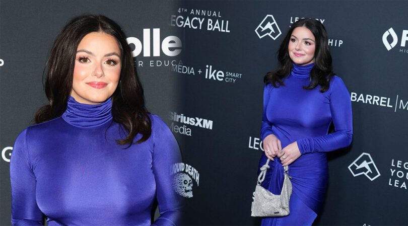 Braless and Busty: Ariel Winter’s Sizzling Blue Outfit Shows Off Sexy Curves!