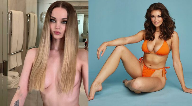 Dove Cameron Goes Topless! The Steamiest Celebrity Social Media Moments