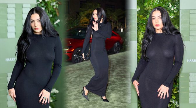 Charli XCX’s Sexy, See-Through Black Dress Leaves Little Uncovered at WSJ Event