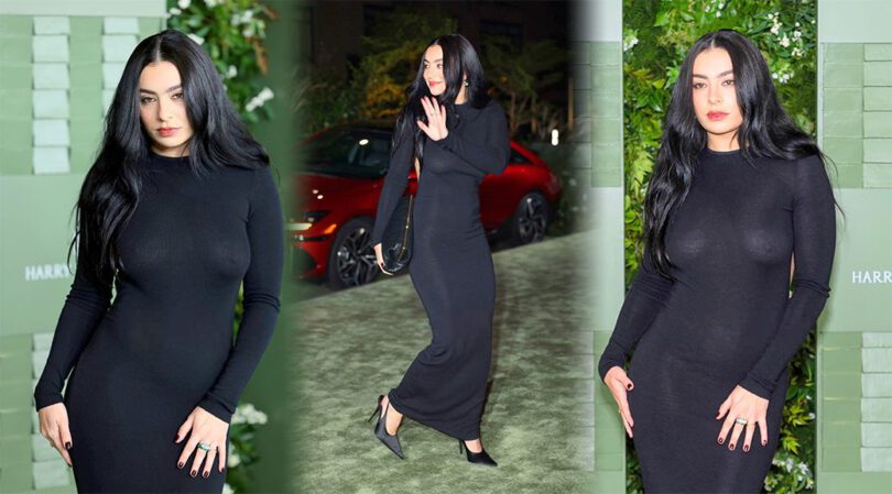 Charli XCX’s Sexy, See-Through Black Dress Leaves Little Uncovered at WSJ Event