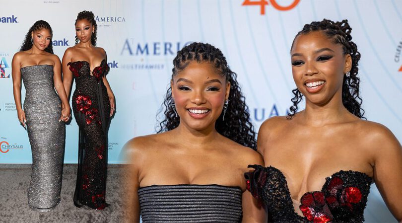 Sisters Chloe and Halle Bailey Dazzle at the Chrysalis Butterfly Ball in Glamorous Gowns