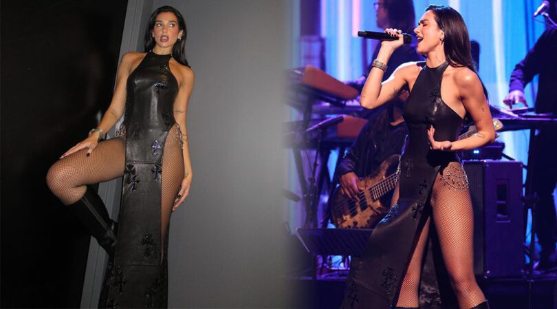 Dua Lipa Rocks a Sexy Dress and Flaunts Her Long Legs at 2024 Rock & Roll Hall of Fame!