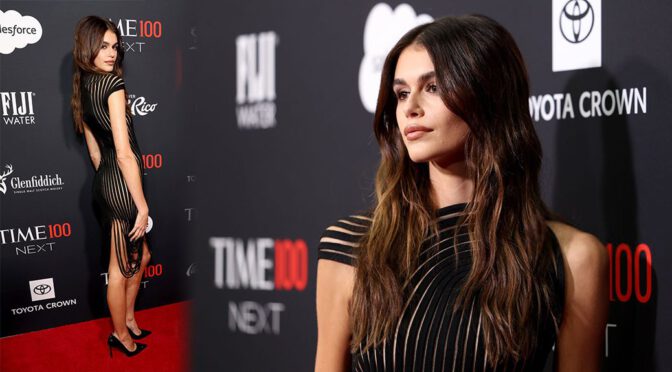 Sultry and Leggy: Kaia Gerber Turns Heads in Revealing Look at NYC Event