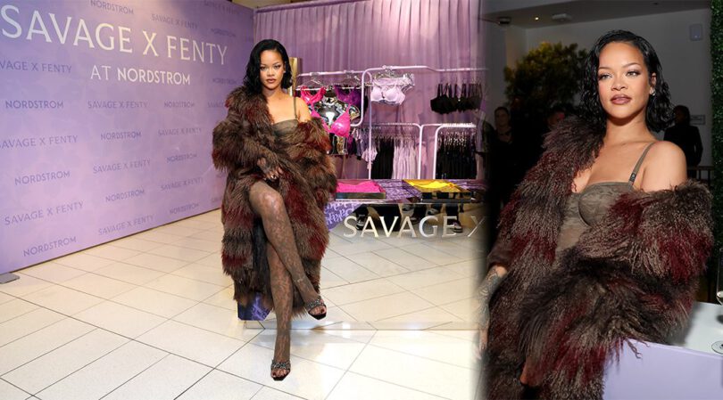 Rihanna’s Seductive Cleavage Stuns Fans at Savage x Fenty Launch!