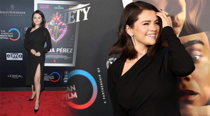 Selena Gomez Glows at Emilia Perez Premiere in Los Angeles