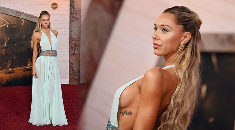 Alexis Ren’s Side-Boobs and Sultry Style Light Up ‘Gladiator II’ Red Carpet!