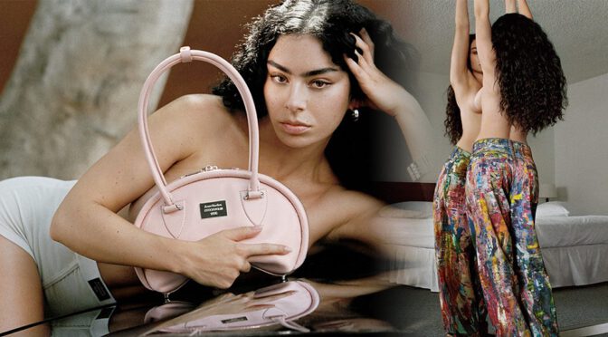 Charli XCX Shows Off Bare Skin and Boobs in Provocative Acne Studios Campaign!