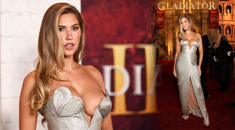 Kara Del Toro Turns Heads with Perfect Breasts and Sultry Legs at Gladiator II Premiere