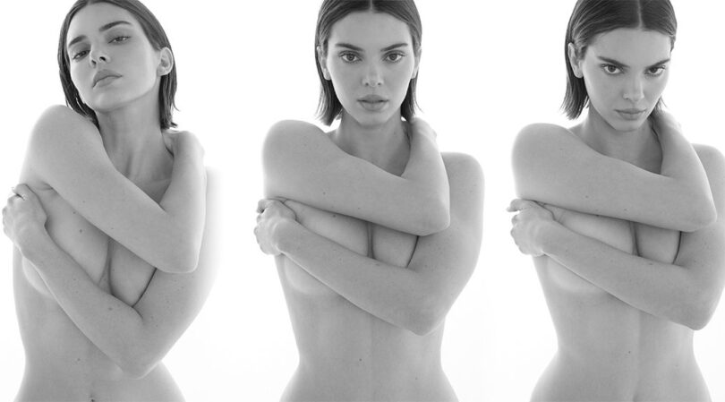Bare, Bold, and Beautiful – Kendall Jenner’s Seductive Topless Photos