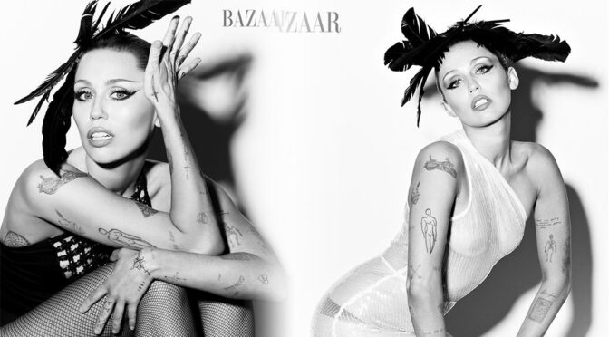 Provocative and Stunning: Miley Cyrus Flaunts Her Alluring Side in Ethan James Green’s Sensual Spread