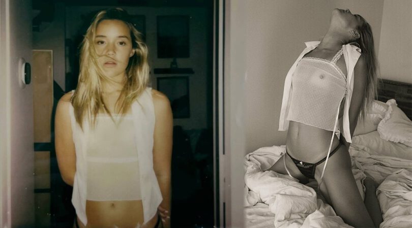 Olivia Ponton’s Bare Nipples Tease in a Sheer Top – Scandalous & Sexy!