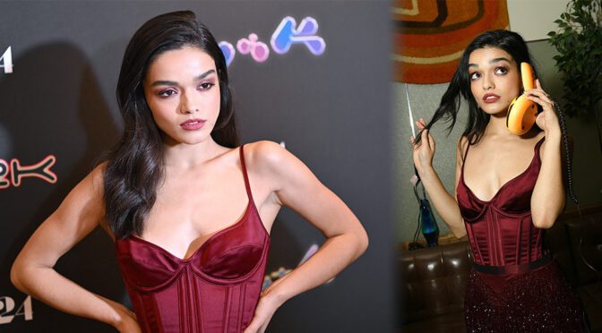 Rachel Zegler Wows in Chic Red Carpet Look: Stunning Legs & Smile