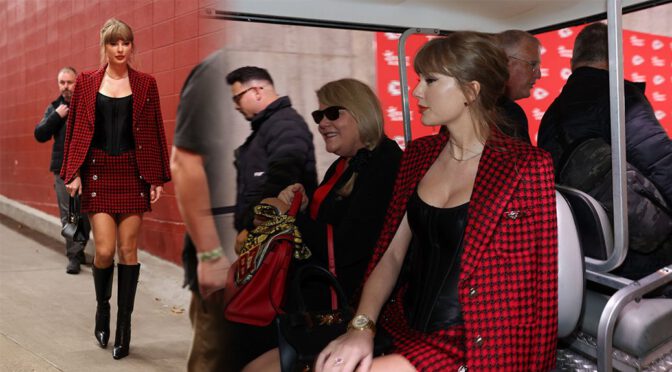 Taylor Swift Heats Up NFL Night: Sensual Legs and Teasing Cleavage!