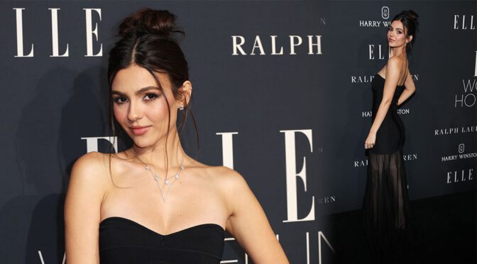 Victoria Justice Turns Heads with Sexy Cleavage at Elle Women in Hollywood!