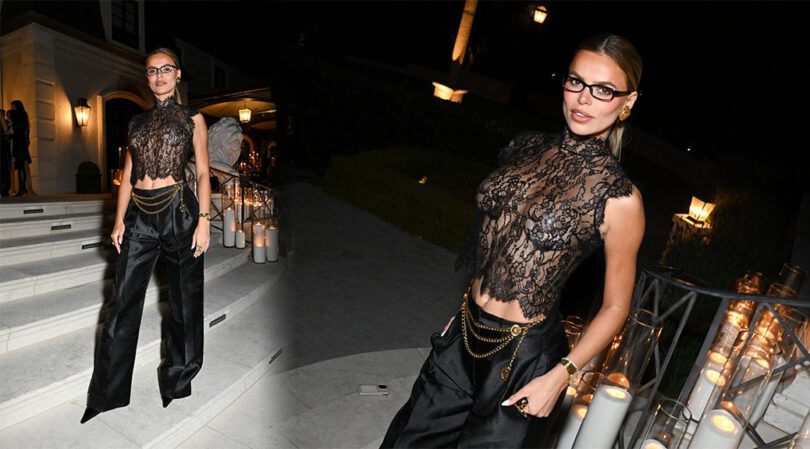 Spectacularly Sexy! Brooks Nader Barely Covered at LA Event