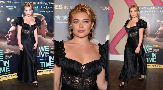 Florence Pugh Steals the Spotlight in Alluring Look for ‘We Live In Time’ Premiere!