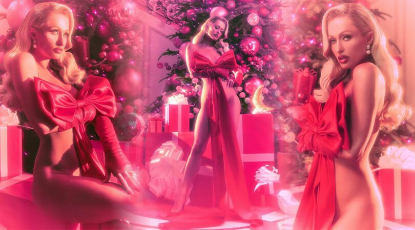 Wrapped in a Bow: Paris Hilton’s Nude Christmas Photos Break the Internet!