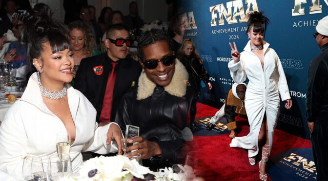 Daring Diva! Rihanna Turns Heads with Braless Dress and Killer Legs!