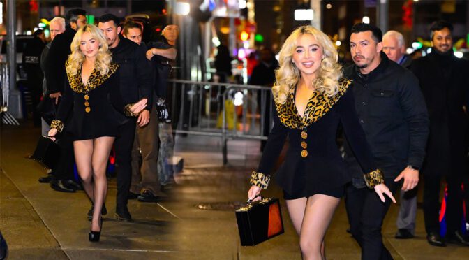 Hot, Sexy, and Leggy: Sabrina Carpenter’s Sultry NYC Stroll!