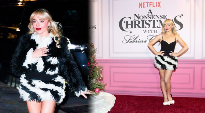 Leggy and Luscious! Sabrina Carpenter Turns Heads in a Hot Premiere Look for ‘A Nonsense Christmas’