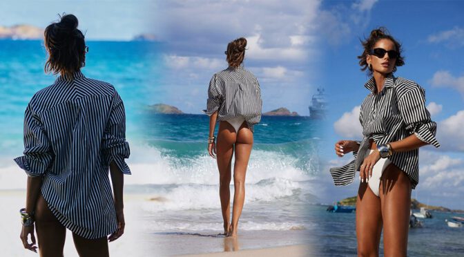 Izabel Goulart’s Irresistible Beach Look: Legs, Booty, and All the Heat!