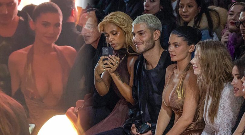 Kylie Jenner’s Big Breasts Stun in Jaw-Dropping Cleavage at Paris Fashion Week