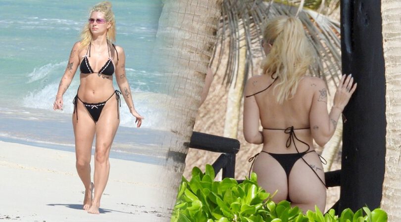 Lottie Moss’s Perfect Ass in a Tiny Thong Bikini: Tulum Gets Hotter