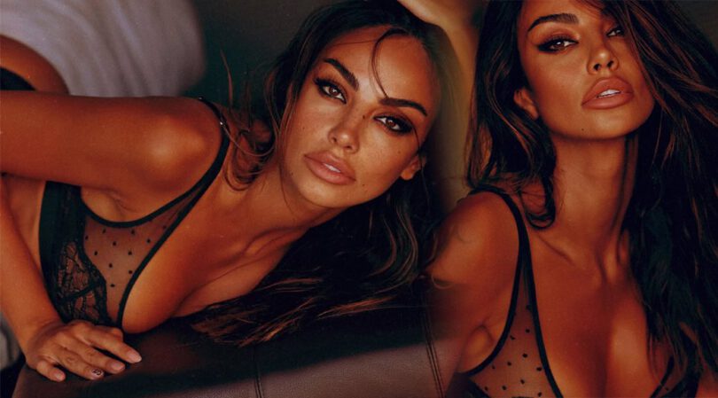 Madalina Ghenea Sizzles in Sexy Lingerie, Flaunting Perfect Curves