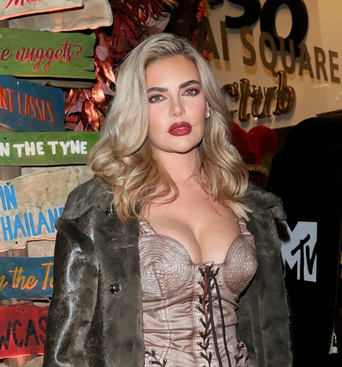 Megan Barton Hanson Big Boobs Sexy Dress