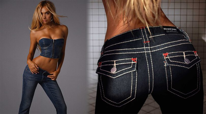 Alexis Ren Flaunts Her Sexy Toned Body & Perfect Booty in Abrand Jeans