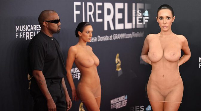 Bianca Censori’s Naked GRAMMYs Look – Boobs & Ass on Full Display! (NSFW)
