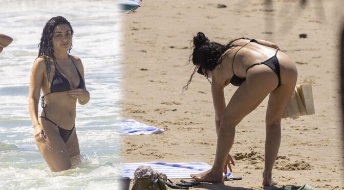 That Black Bikini Was Made for Charli XCX’s Curves—Boobs & Booty Show!