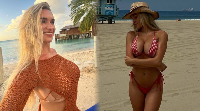 Kayla Simmons Barely Covers Her Big Boobs – Too Hot to Handle!